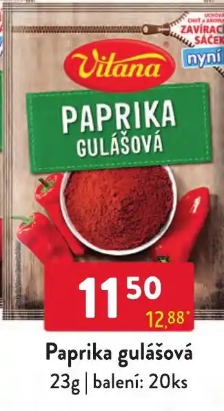 Qanto Paprika gulášová nabídka