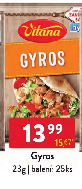 Qanto Gyros nabídka