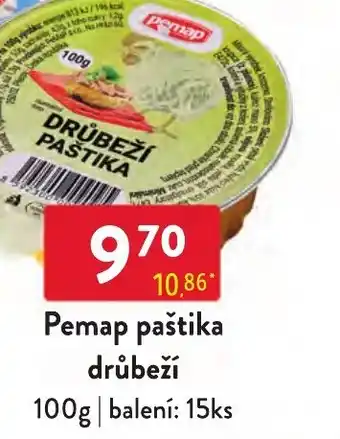 Qanto Pemap paštika drůbeží nabídka