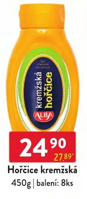 Qanto Hořčice kremžská nabídka