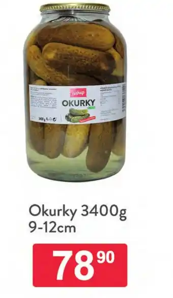 Qanto Okurky 3400g 9-12cm nabídka