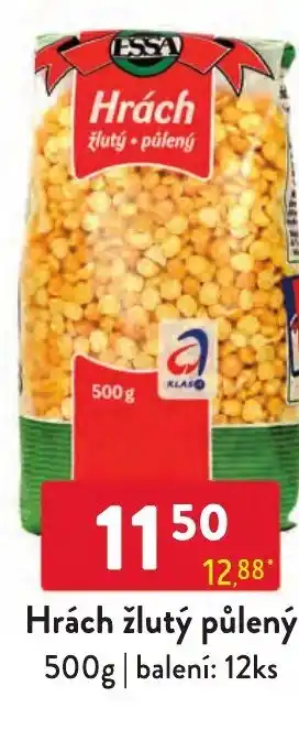 Qanto Hrách žlutý půlený nabídka