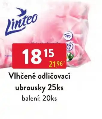 Qanto Vlhčené odličovací ubrousky 25ks nabídka