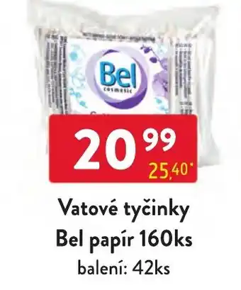 Qanto Vatové tyčinky Bel papír 160ks nabídka