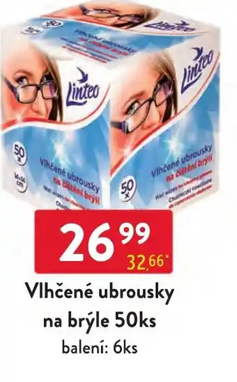 Qanto Vlhčené ubrousky na brýle 50ks nabídka