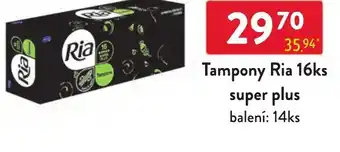 Qanto Tampony Ria 16ks nabídka
