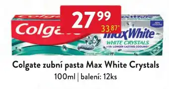 Qanto Colgate zubní pasta Max White Crystals nabídka