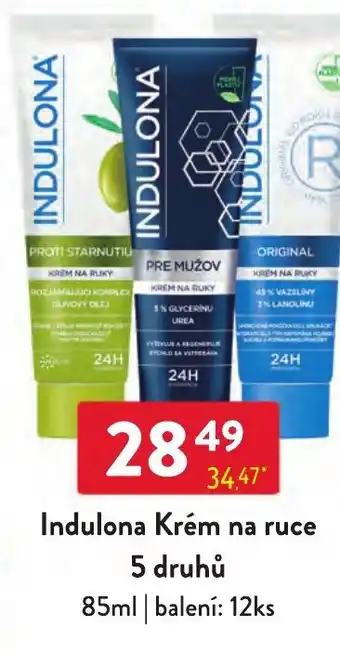 Indulona Krém na ruce 5 druhů