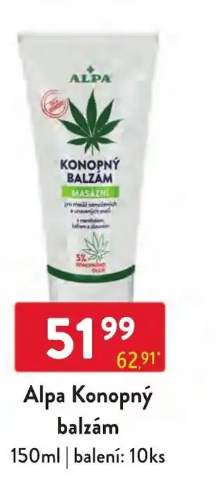 Qanto Alpa Konopný balzám nabídka