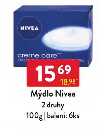 Qanto Mýdlo Nivea 2 druhy nabídka