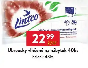 Qanto Ubrousky vlhčené na nábytek 40ks nabídka