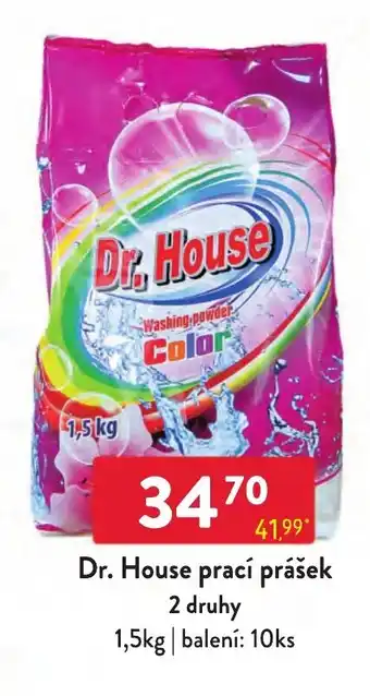 Qanto Dr. House prací prášek 2 druhy nabídka