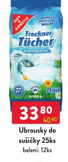 Qanto Ubrousky do sušičky 25ks nabídka