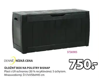 JYSK ÚLOŽNÝ BOX NA POLSTRY BISNAP nabídka