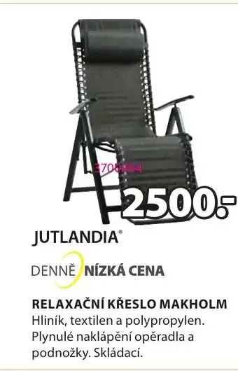 JYSK RELAXAČNÍ KŘESLO MAKHOLM nabídka