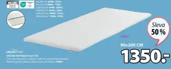 JYSK VRCHNÍ MATRACE PLUS T50 nabídka