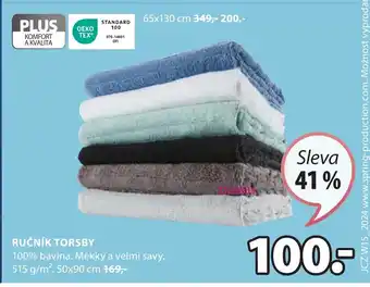 JYSK RUČNÍK TORSBY nabídka