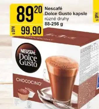 Jip Nescafé Dolce Gusto kapsle nabídka