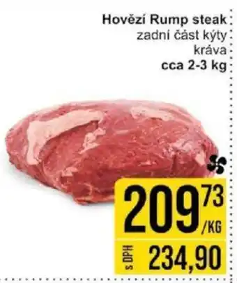 Jip Hovězí Rump steak nabídka