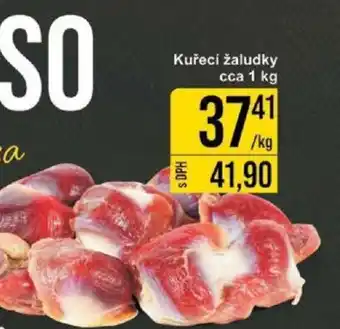 Jip Kuřecí žaludky cca 1 kg nabídka