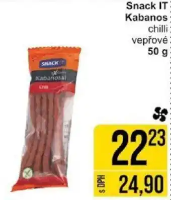 Jip Snack IT Kabanos nabídka
