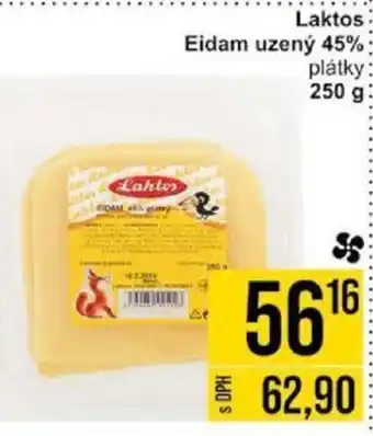 Jip Laktos Eidam uzený 45% plátky 250 g nabídka