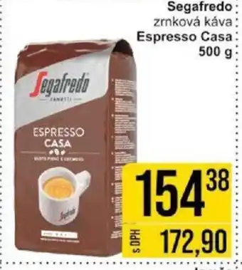 Jip Segafredo zrnková káva Espresso Casa 500 g nabídka