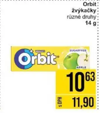 Jip Orbit žvýkačky nabídka