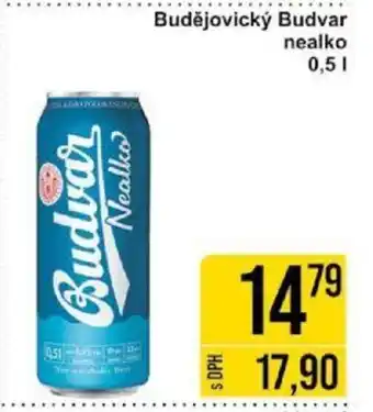 Jip Budějovický Budvar nealko nabídka