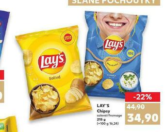 Kaufland Lay´s chipsy nabídka