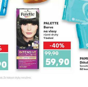 Kaufland Palette barva na vlasy nabídka