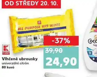 Kaufland Vlhčené ubrousky nabídka