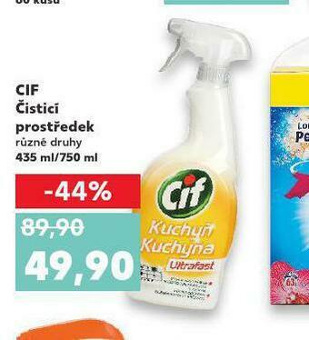 Kaufland Cif čistící prostředek nabídka