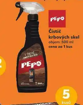 Kaufland Pepo čistič krbových skel nabídka