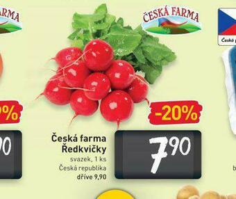 Billa Ředkvičky nabídka