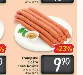 Billa Trampksé cigáro nabídka