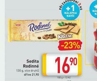 Billa Sedita rodinné nabídka