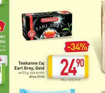 Billa Teekanne čaj earl grey, gold nabídka