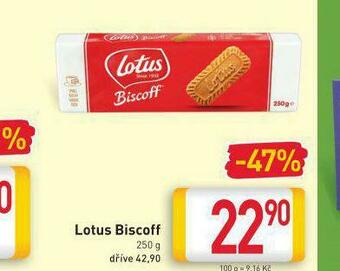 Billa Lotus biscoff nabídka