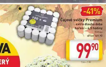 Čajové svíčky premium