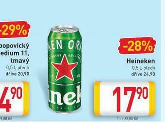 Billa Pivo heineken nabídka