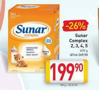 Billa Sunar complex 2,3,4,5 nabídka