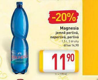 Billa Magnesia nabídka