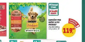 Penny Market Friskies kapsičky pro psy nabídka