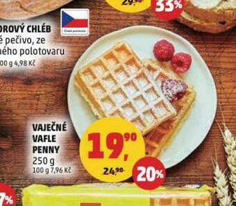 Penny Market Vaječné vafle penny nabídka