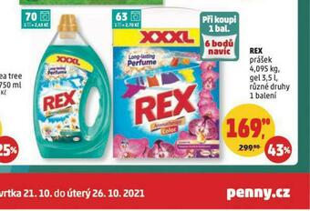 Penny Market Rex prací prostředek nabídka