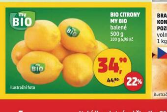 Penny Market Bio citrony nabídka