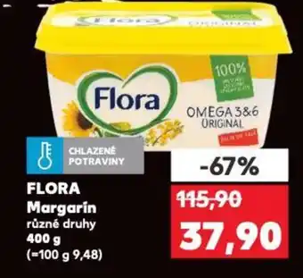 Kaufland FLORA Margarin nabídka