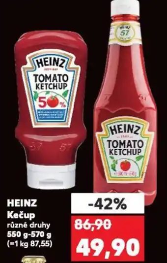 Kaufland HEINZ Kečup nabídka