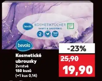 Kaufland Kosmetické ubrousky nabídka